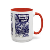 Cult Classic Movie Poster Art Accent Coffee Mug (11, 15oz) - Radar Men From The Moon 1952 - POPvault