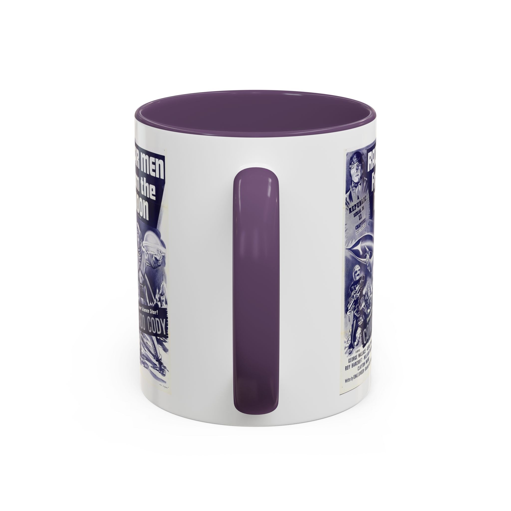 Cult Classic Movie Poster Art Accent Coffee Mug (11, 15oz) - Radar Men From The Moon 1952 - POPvault