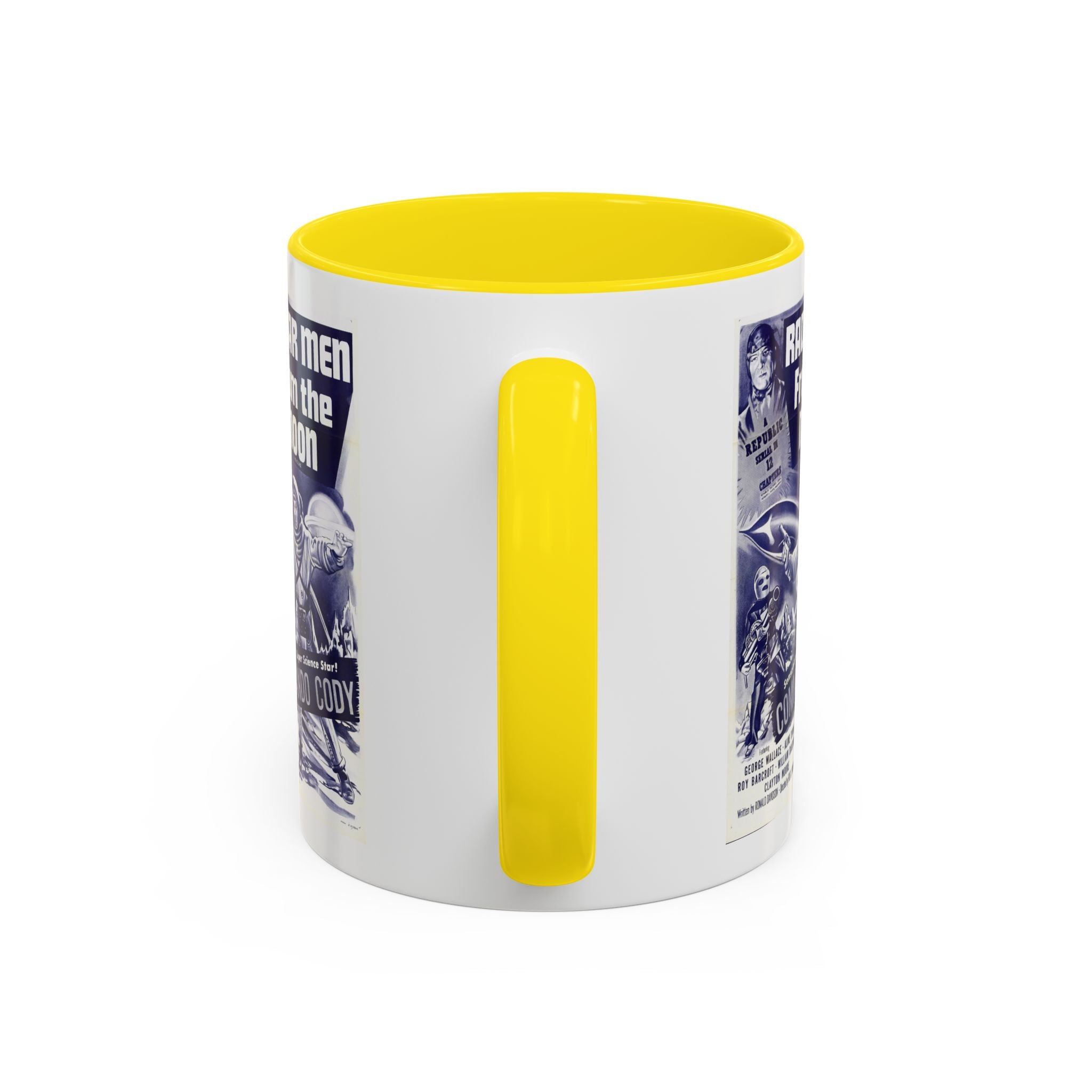Cult Classic Movie Poster Art Accent Coffee Mug (11, 15oz) - Radar Men From The Moon 1952 - POPvault