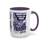Cult Classic Movie Poster Art Accent Coffee Mug (11, 15oz) - Radar Men From The Moon 1952 - POPvault