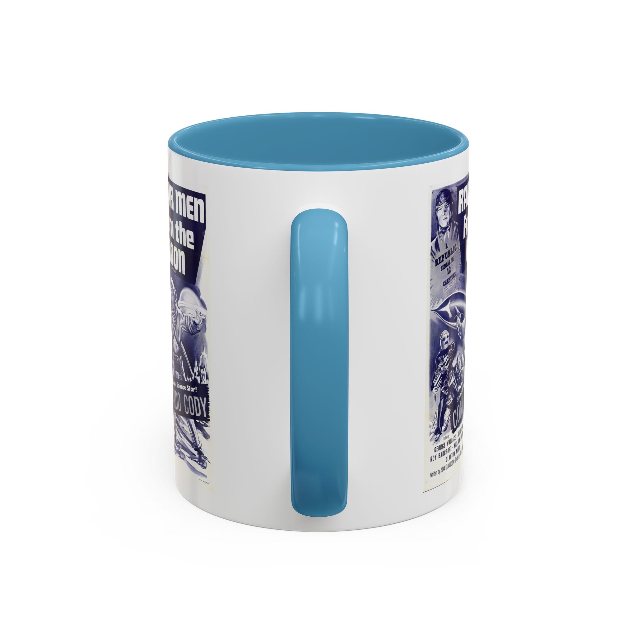 Cult Classic Movie Poster Art Accent Coffee Mug (11, 15oz) - Radar Men From The Moon 1952 - POPvault