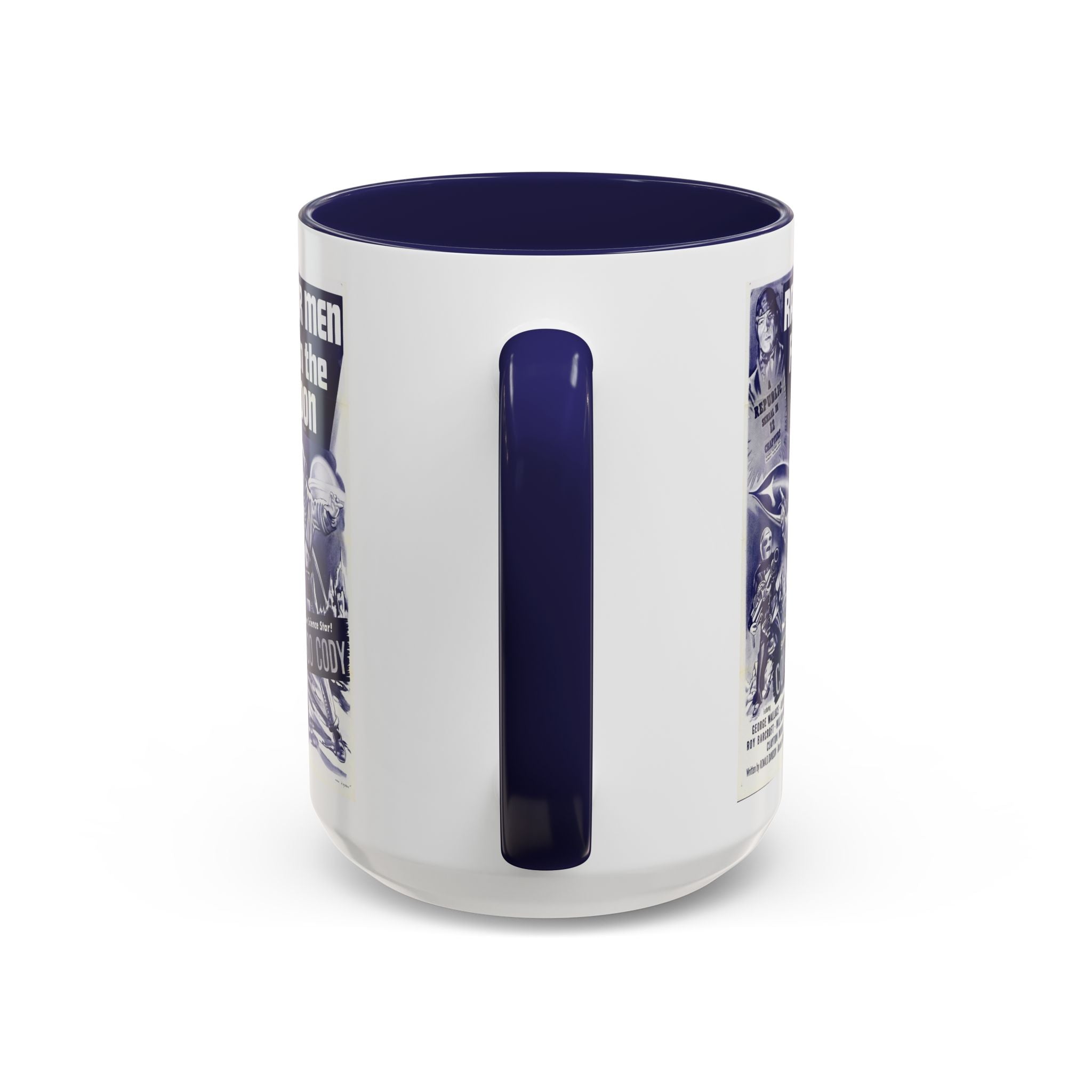 Cult Classic Movie Poster Art Accent Coffee Mug (11, 15oz) - Radar Men From The Moon 1952 - POPvault