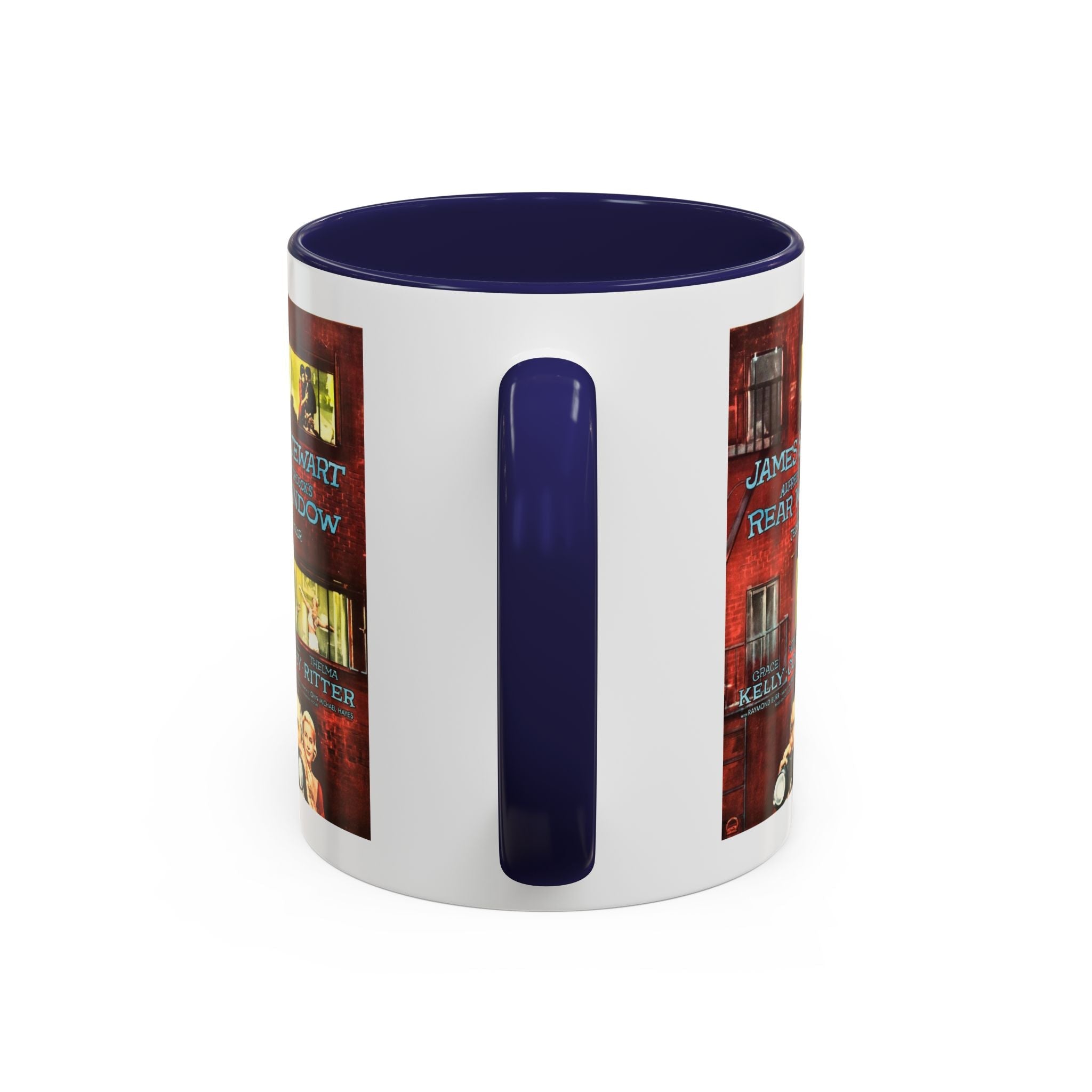 Cult Classic Movie Poster Art Accent Coffee Mug (11, 15oz) - Rear Window 1954 - POPvault