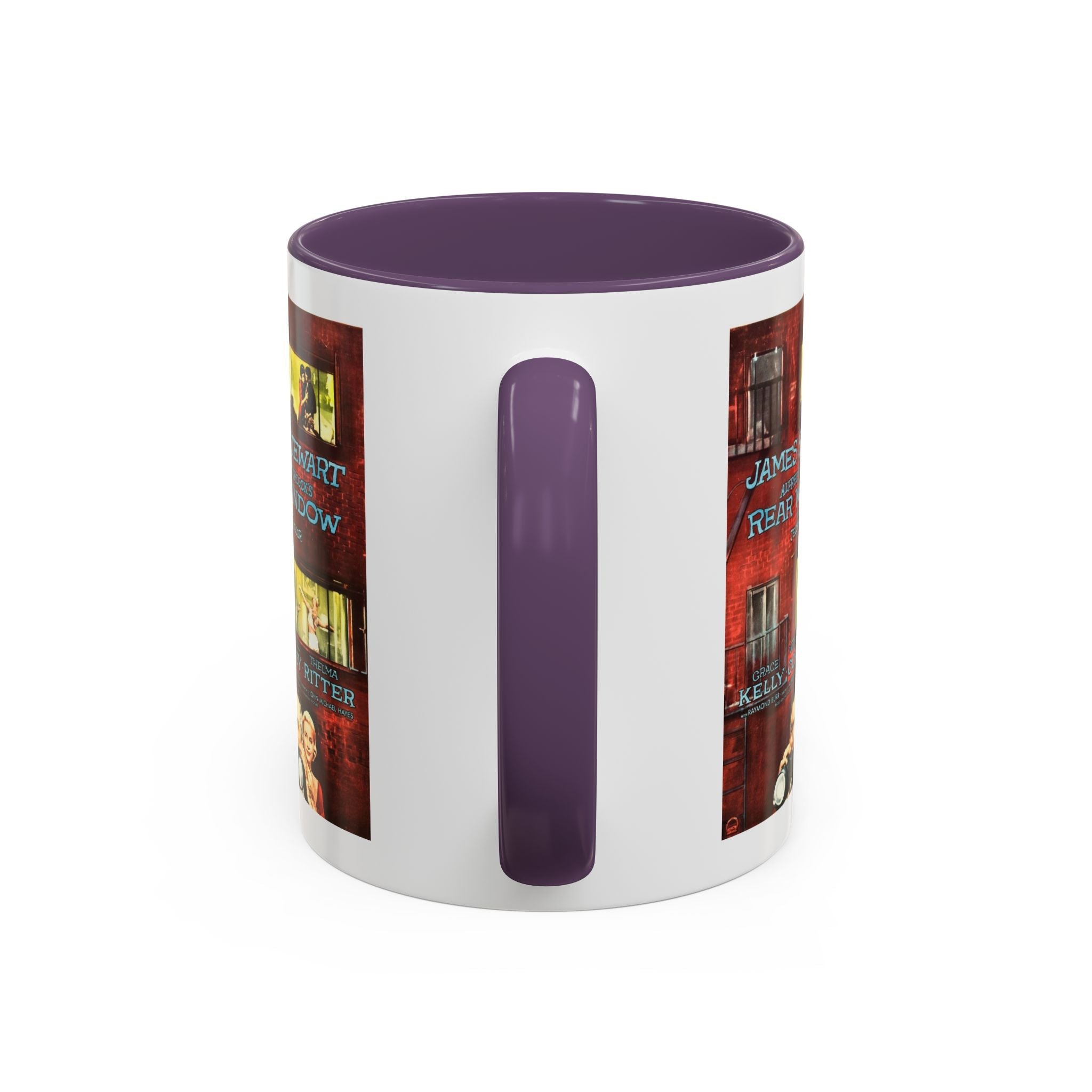 Cult Classic Movie Poster Art Accent Coffee Mug (11, 15oz) - Rear Window 1954 - POPvault