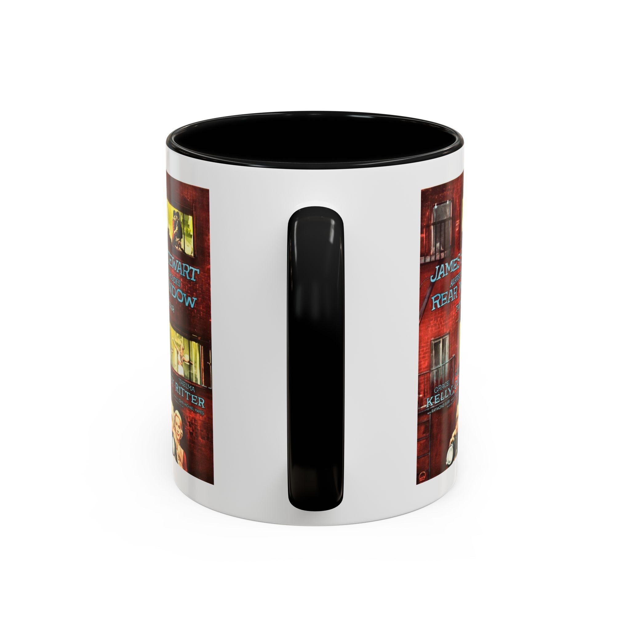 Cult Classic Movie Poster Art Accent Coffee Mug (11, 15oz) - Rear Window 1954 - POPvault
