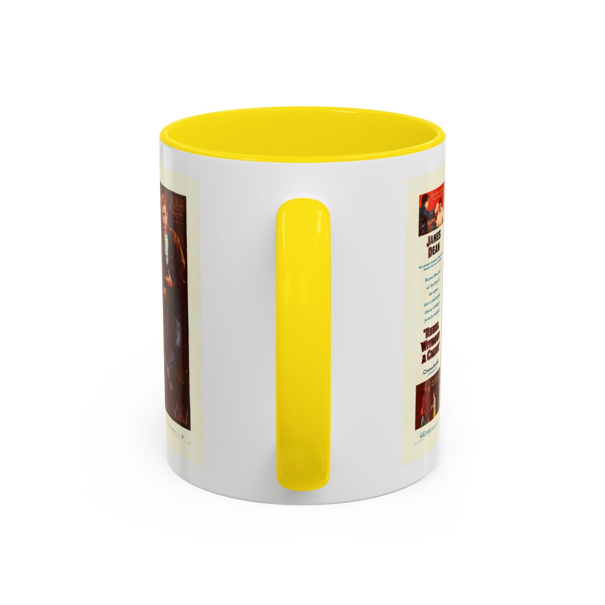 Cult Classic Movie Poster Art Accent Coffee Mug (11, 15oz) - Rebel Without A Cause 1955 - POPvault