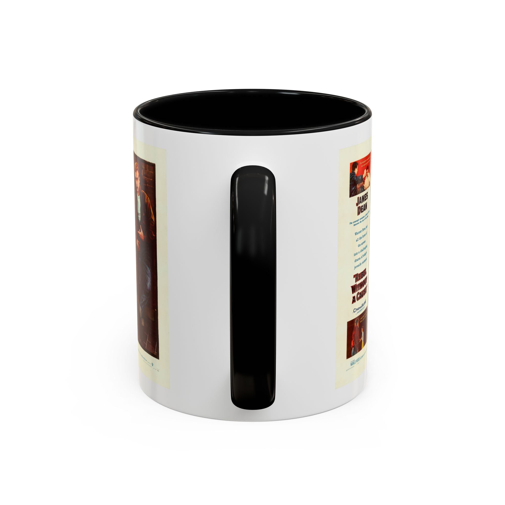 Cult Classic Movie Poster Art Accent Coffee Mug (11, 15oz) - Rebel Without A Cause 1955 - POPvault