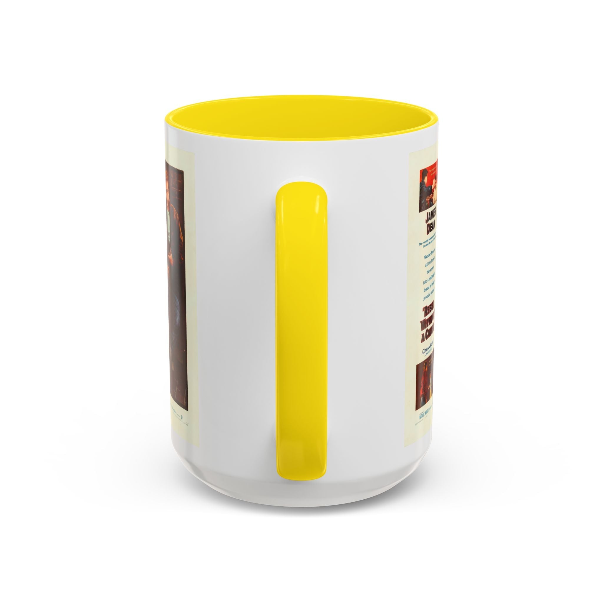 Cult Classic Movie Poster Art Accent Coffee Mug (11, 15oz) - Rebel Without A Cause 1955 - POPvault