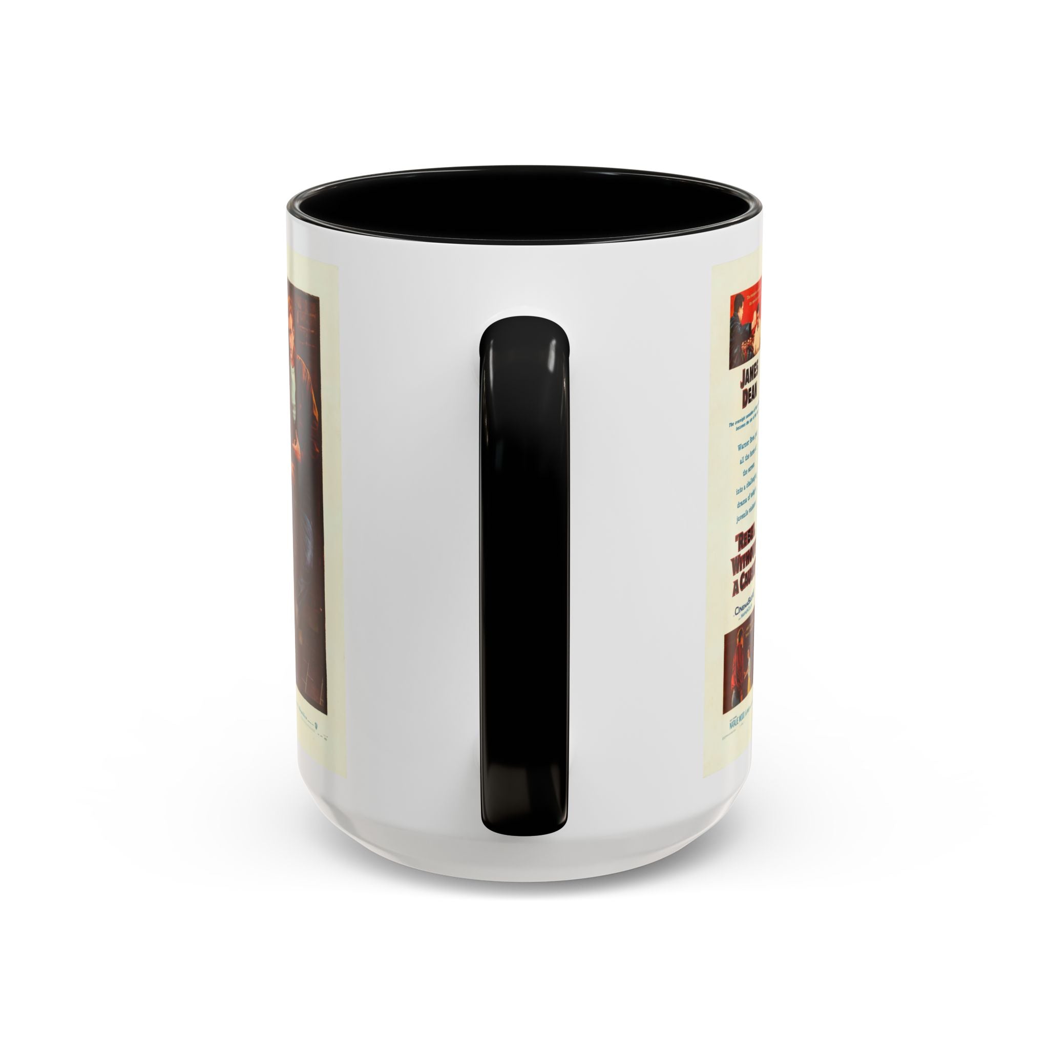 Cult Classic Movie Poster Art Accent Coffee Mug (11, 15oz) - Rebel Without A Cause 1955 - POPvault