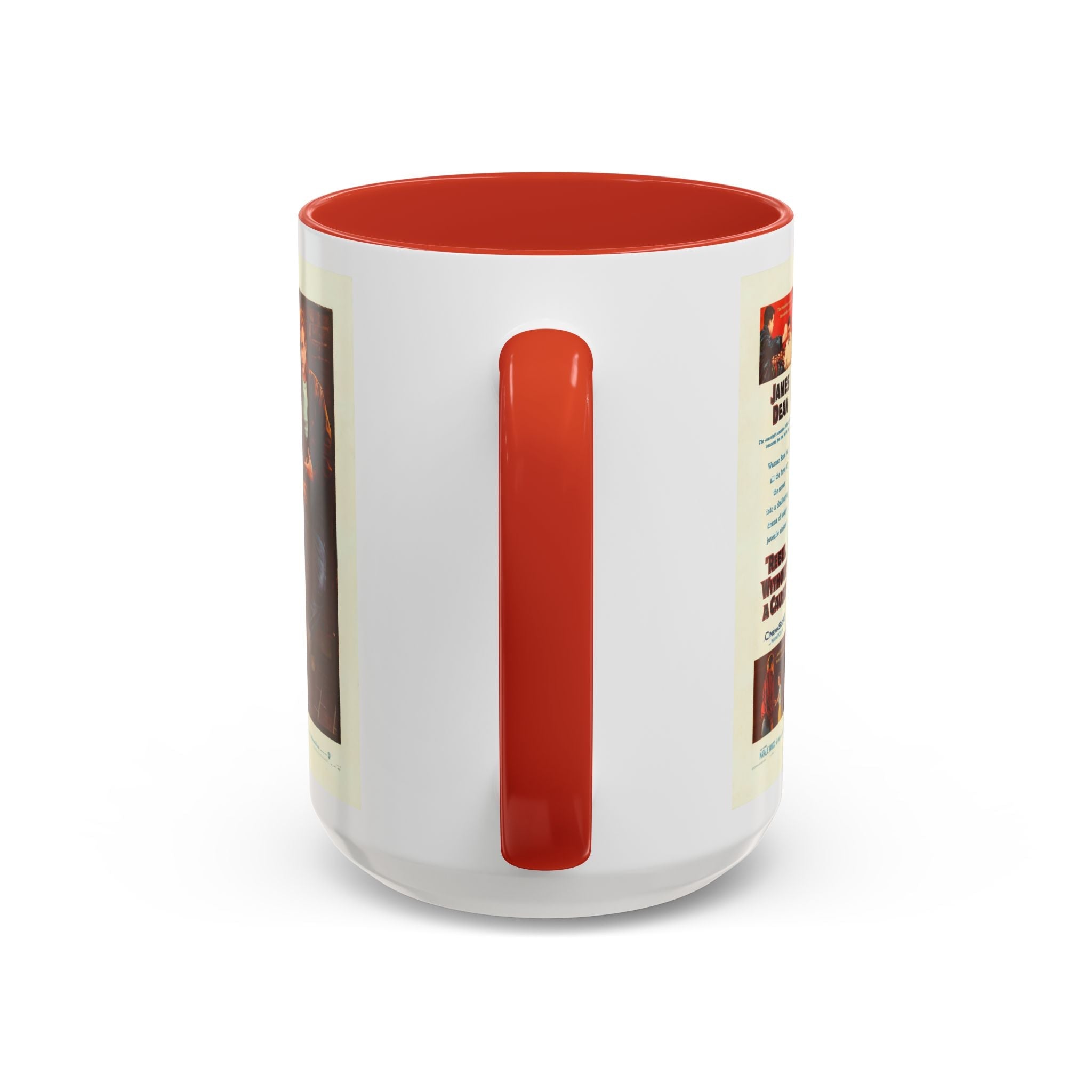 Cult Classic Movie Poster Art Accent Coffee Mug (11, 15oz) - Rebel Without A Cause 1955 - POPvault