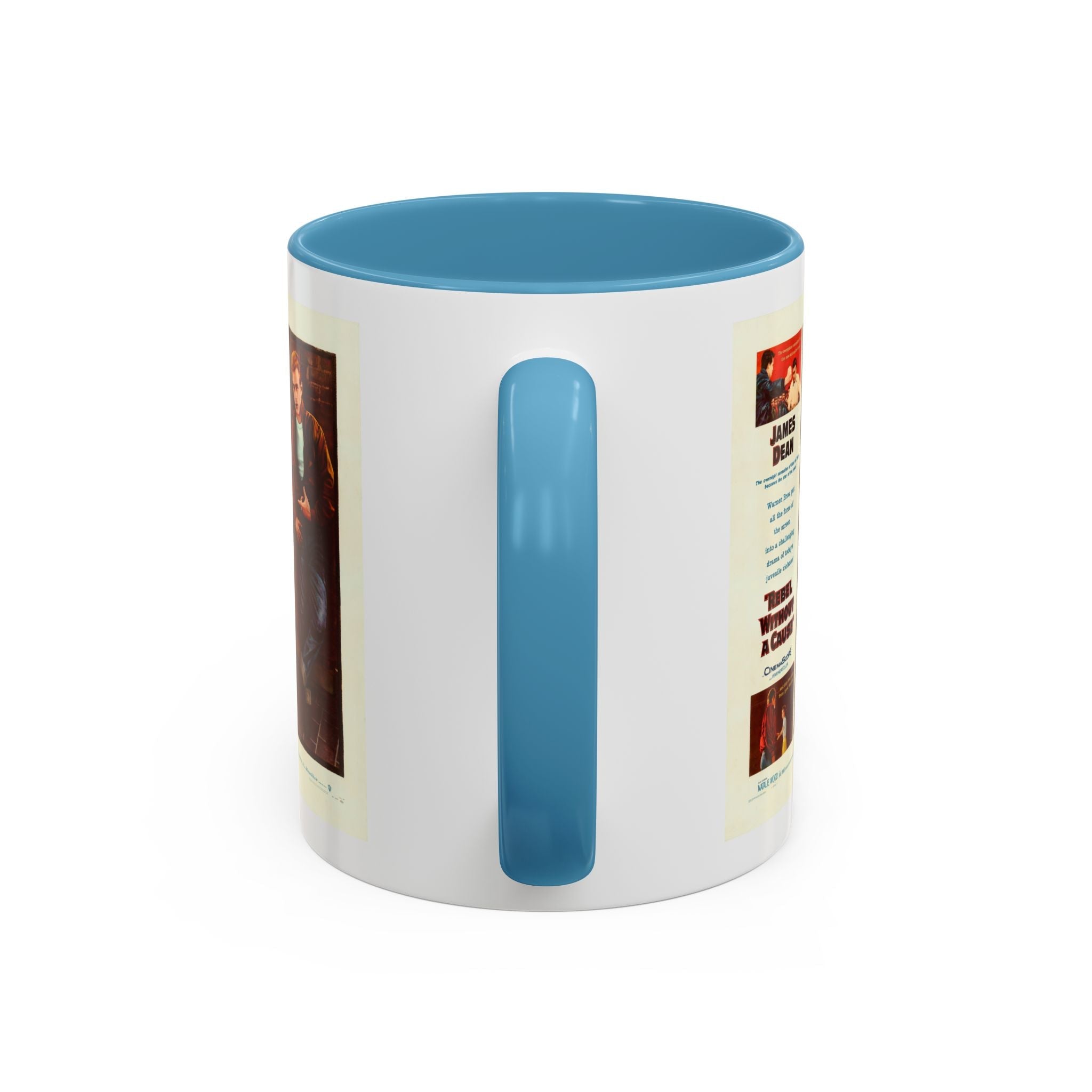 Cult Classic Movie Poster Art Accent Coffee Mug (11, 15oz) - Rebel Without A Cause 1955 - POPvault