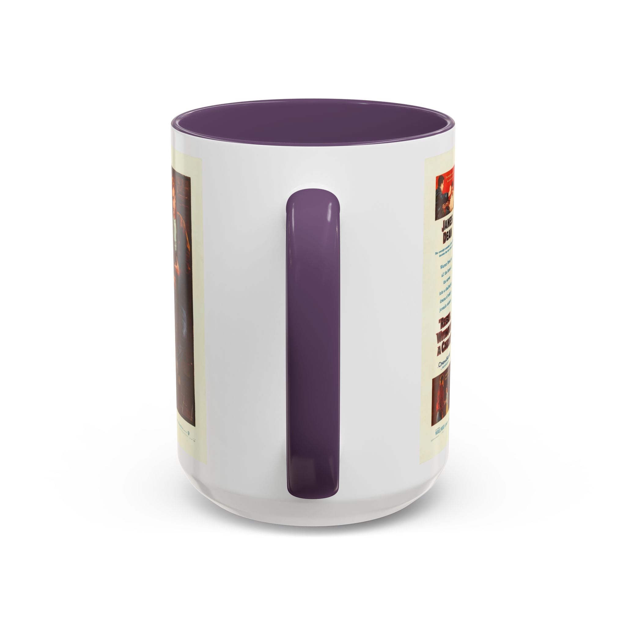 Cult Classic Movie Poster Art Accent Coffee Mug (11, 15oz) - Rebel Without A Cause 1955 - POPvault