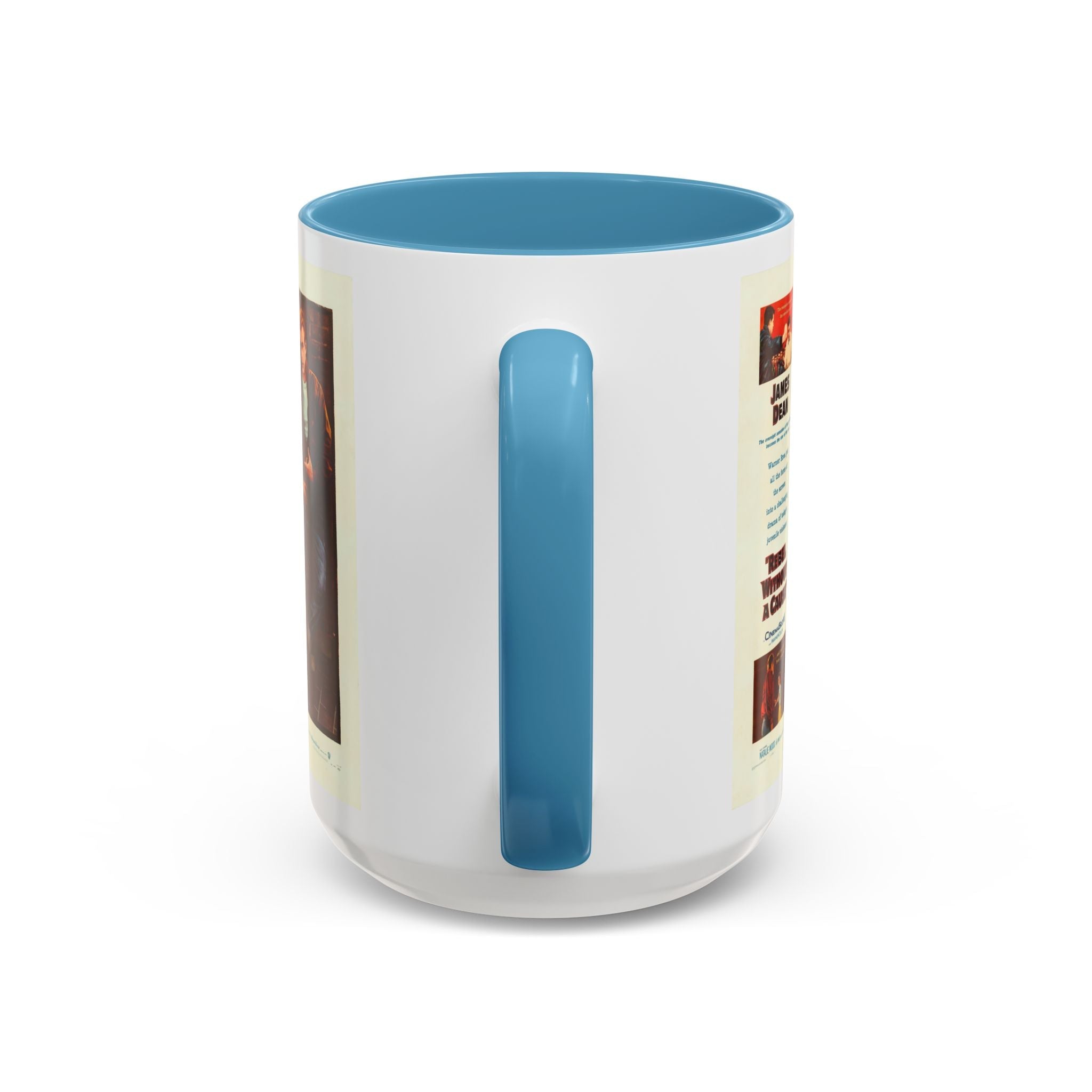 Cult Classic Movie Poster Art Accent Coffee Mug (11, 15oz) - Rebel Without A Cause 1955 - POPvault