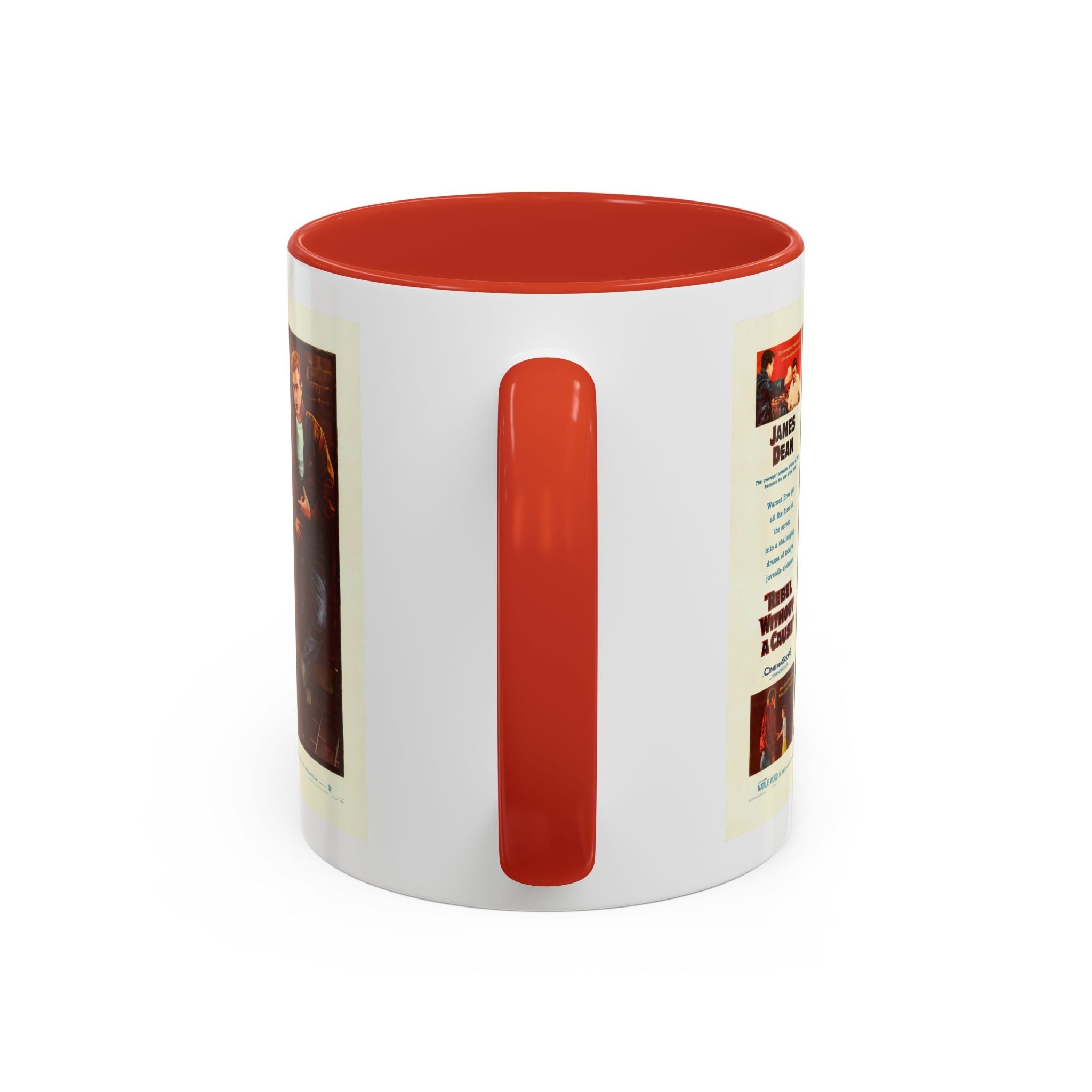 Cult Classic Movie Poster Art Accent Coffee Mug (11, 15oz) - Rebel Without A Cause 1955 - POPvault