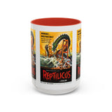 Cult Classic Movie Poster Art Accent Coffee Mug (11, 15oz) - Reptilicus 1961 - POPvault