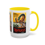 Cult Classic Movie Poster Art Accent Coffee Mug (11, 15oz) - Reptilicus 1961 - POPvault