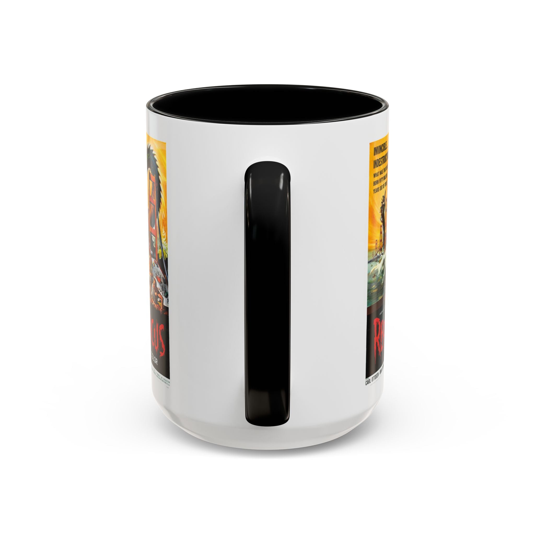 Cult Classic Movie Poster Art Accent Coffee Mug (11, 15oz) - Reptilicus 1961 - POPvault