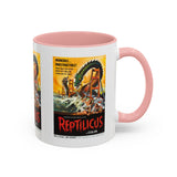 Cult Classic Movie Poster Art Accent Coffee Mug (11, 15oz) - Reptilicus 1961 - POPvault