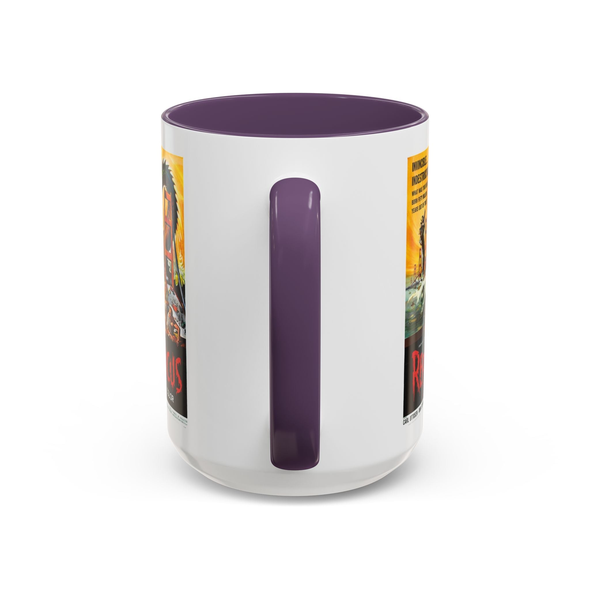Cult Classic Movie Poster Art Accent Coffee Mug (11, 15oz) - Reptilicus 1961 - POPvault
