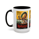 Cult Classic Movie Poster Art Accent Coffee Mug (11, 15oz) - Reptilicus 1961 - POPvault