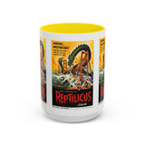 Cult Classic Movie Poster Art Accent Coffee Mug (11, 15oz) - Reptilicus 1961 - POPvault