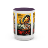 Cult Classic Movie Poster Art Accent Coffee Mug (11, 15oz) - Reptilicus 1961 - POPvault