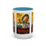 Cult Classic Movie Poster Art Accent Coffee Mug (11, 15oz) - Reptilicus 1961 - POPvault