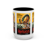 Cult Classic Movie Poster Art Accent Coffee Mug (11, 15oz) - Reptilicus 1961 - POPvault