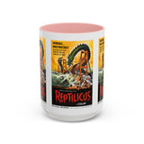 Cult Classic Movie Poster Art Accent Coffee Mug (11, 15oz) - Reptilicus 1961 - POPvault