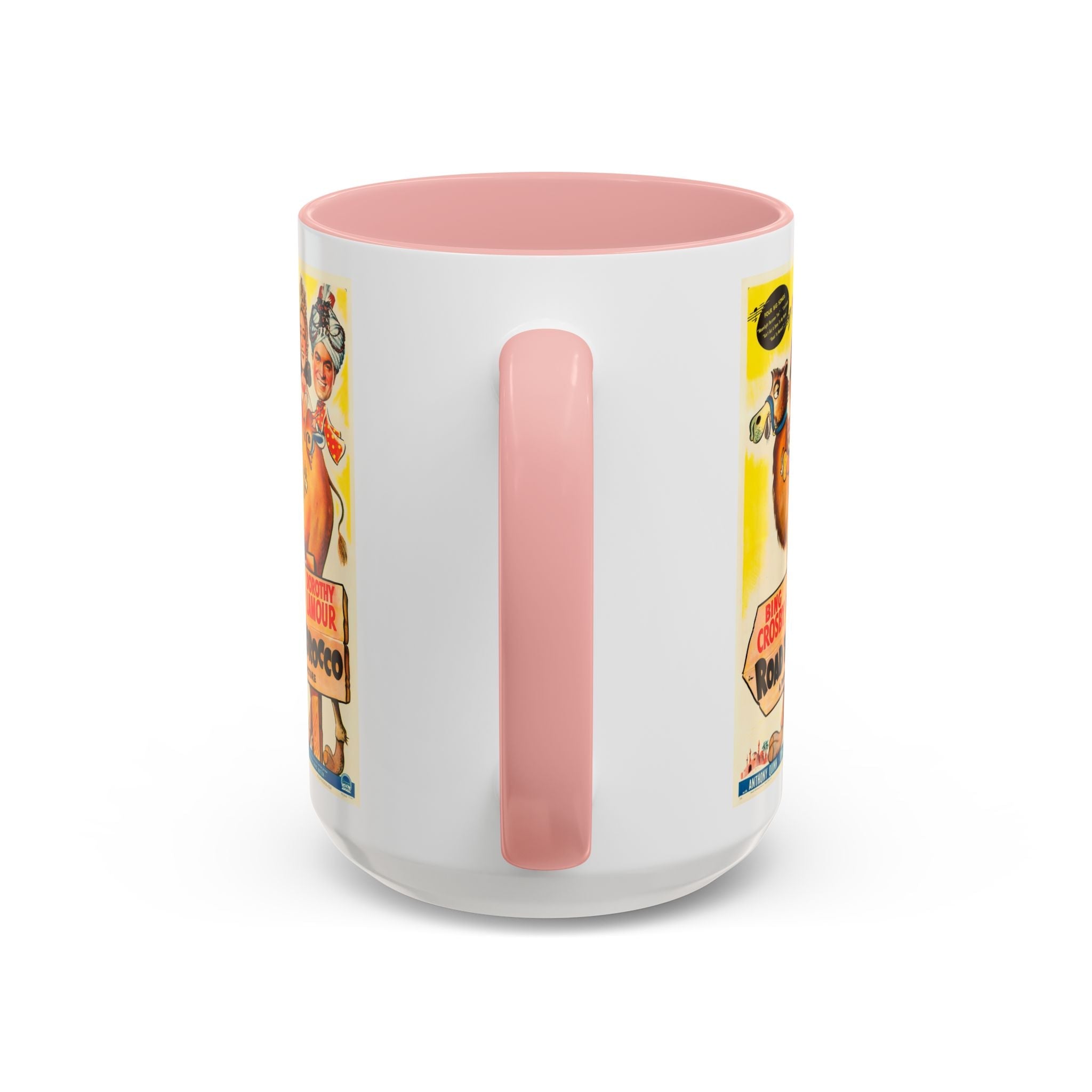 Cult Classic Movie Poster Art Accent Coffee Mug (11, 15oz) - Road To Morocco 1942 - POPvault