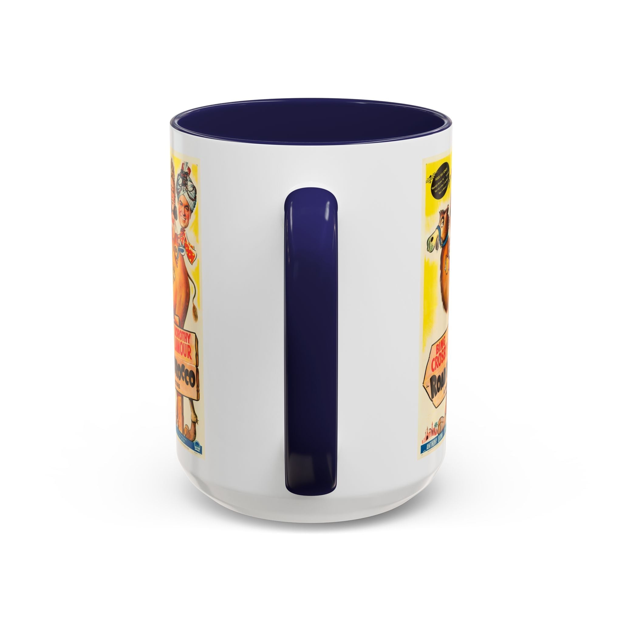 Cult Classic Movie Poster Art Accent Coffee Mug (11, 15oz) - Road To Morocco 1942 - POPvault