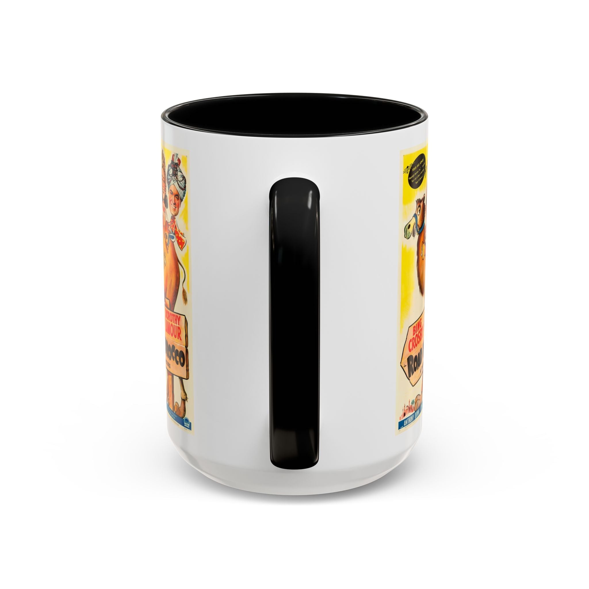Cult Classic Movie Poster Art Accent Coffee Mug (11, 15oz) - Road To Morocco 1942 - POPvault