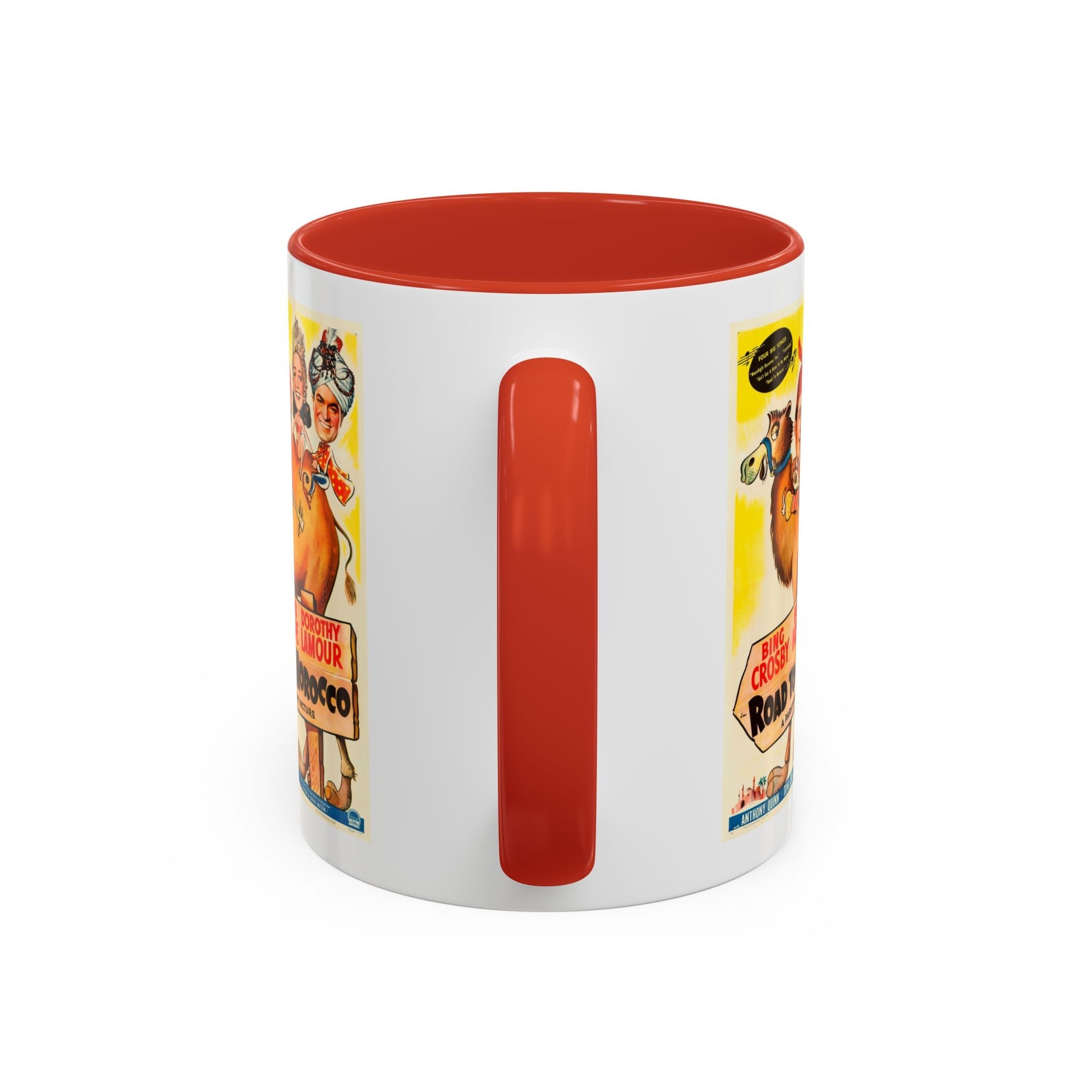 Cult Classic Movie Poster Art Accent Coffee Mug (11, 15oz) - Road To Morocco 1942 - POPvault