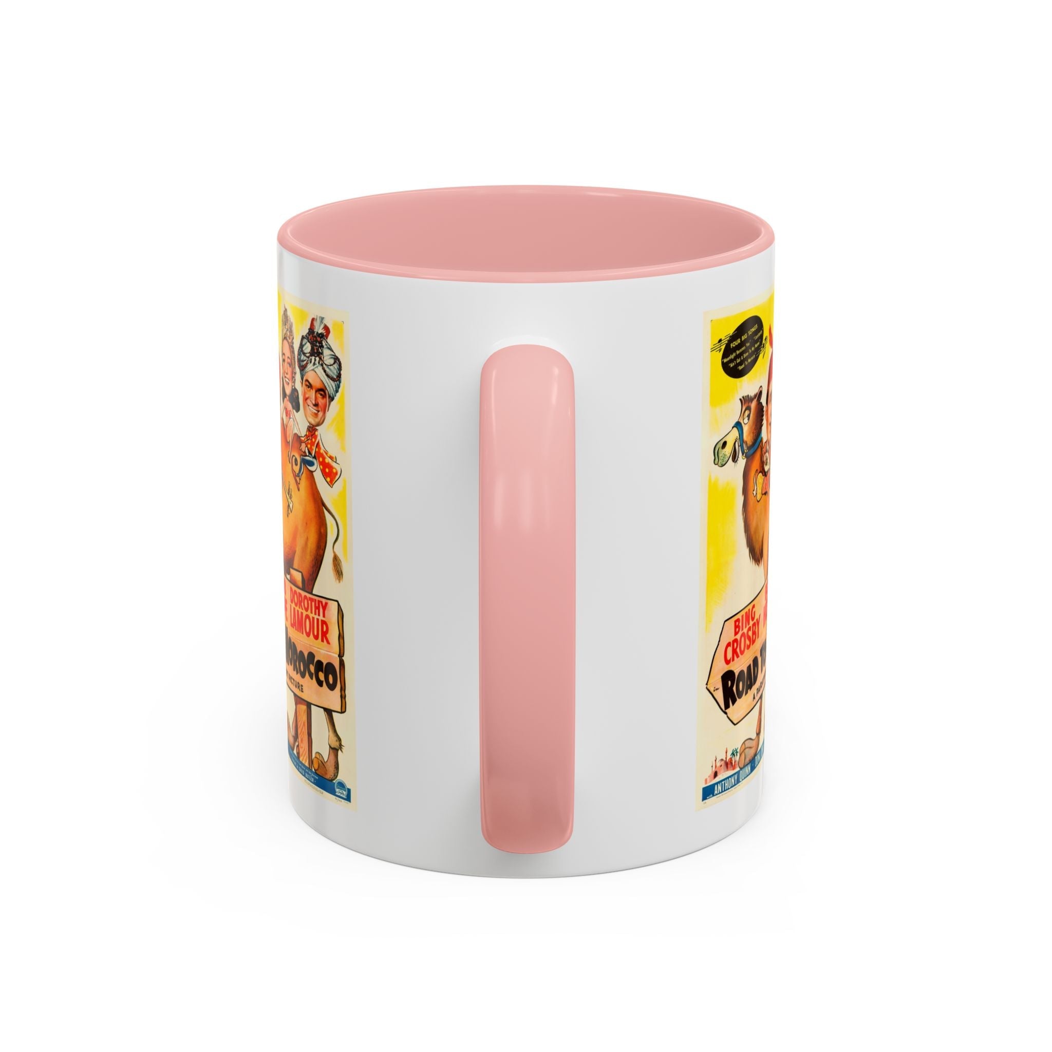Cult Classic Movie Poster Art Accent Coffee Mug (11, 15oz) - Road To Morocco 1942 - POPvault