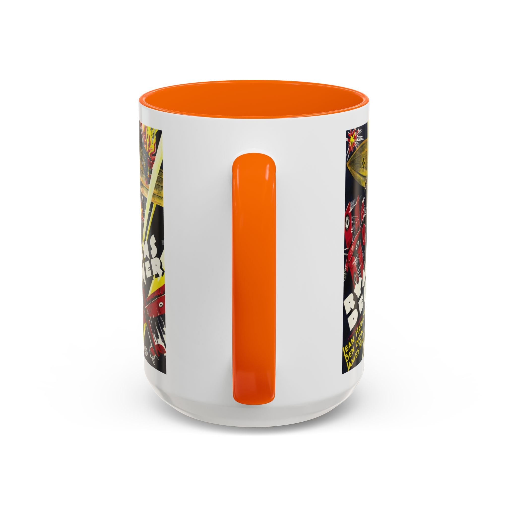 Cult Classic Movie Poster Art Accent Coffee Mug (11, 15oz) - Rymdens Demoner 1930 - POPvault