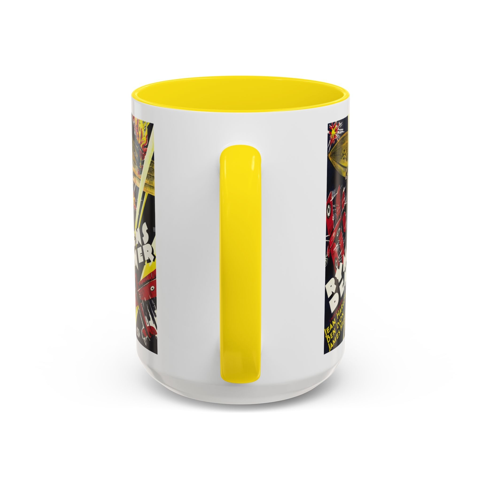 Cult Classic Movie Poster Art Accent Coffee Mug (11, 15oz) - Rymdens Demoner 1930 - POPvault