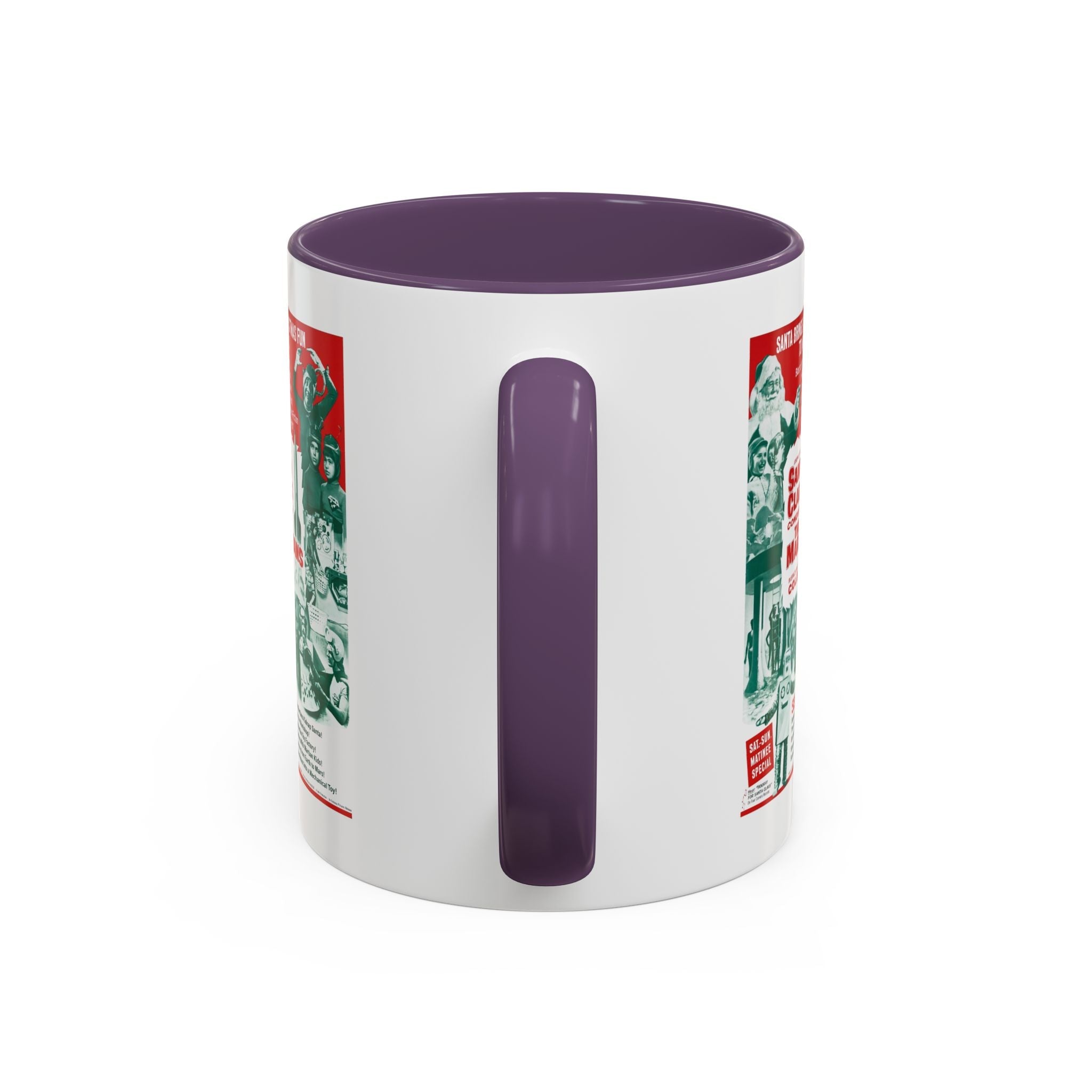 Cult Classic Movie Poster Art Accent Coffee Mug (11, 15oz) - Santa Claus Conquers The Martians 1964 - POPvault