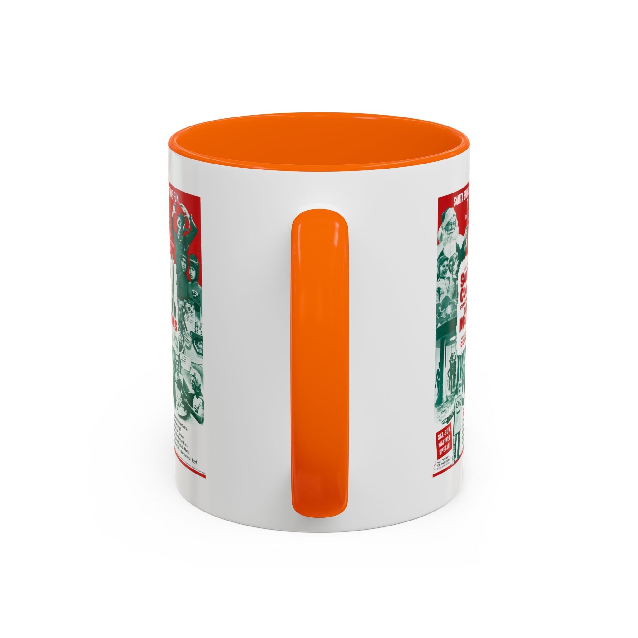 Cult Classic Movie Poster Art Accent Coffee Mug (11, 15oz) - Santa Claus Conquers The Martians 1964 - POPvault