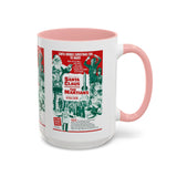 Cult Classic Movie Poster Art Accent Coffee Mug (11, 15oz) - Santa Claus Conquers The Martians 1964 - POPvault