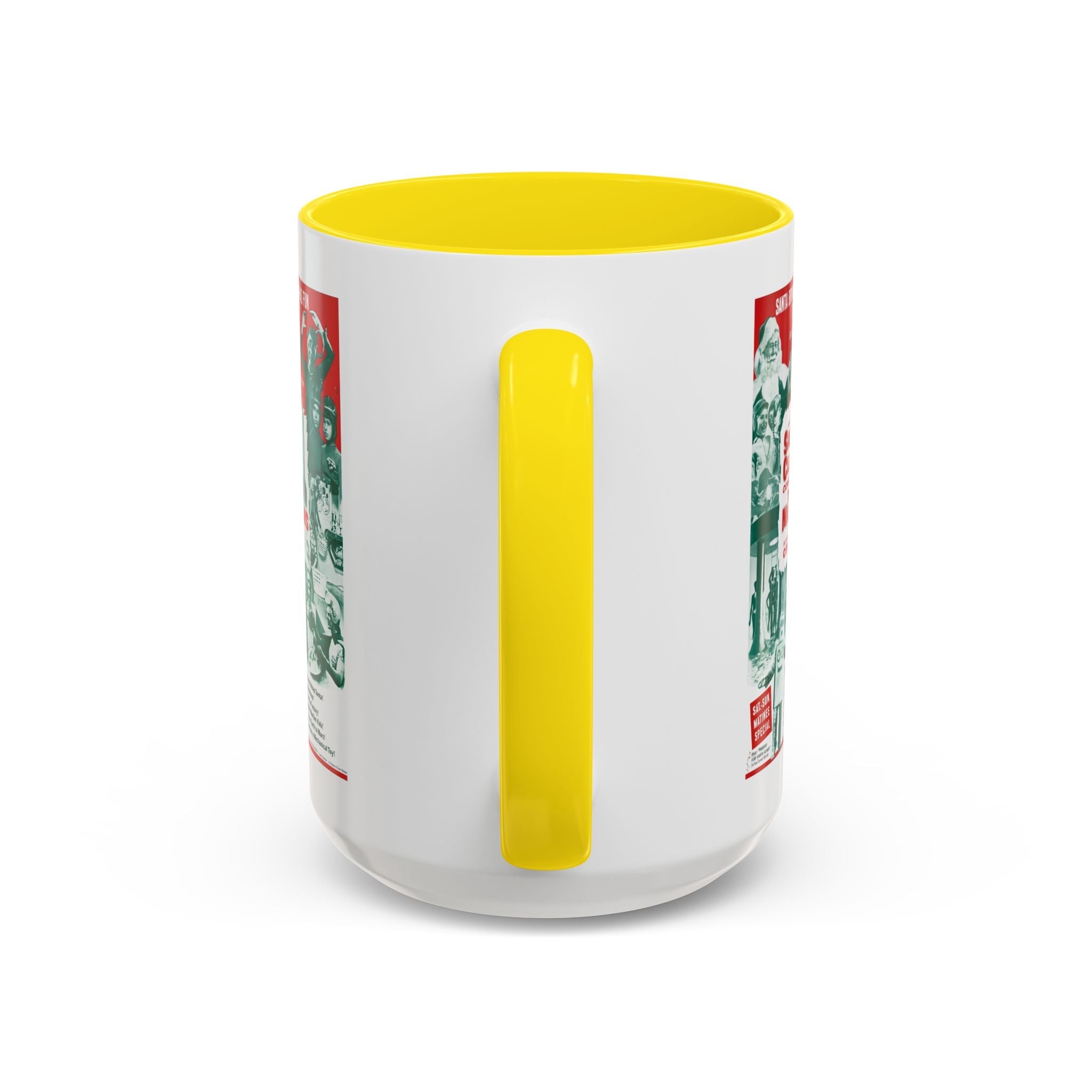 Cult Classic Movie Poster Art Accent Coffee Mug (11, 15oz) - Santa Claus Conquers The Martians 1964 - POPvault