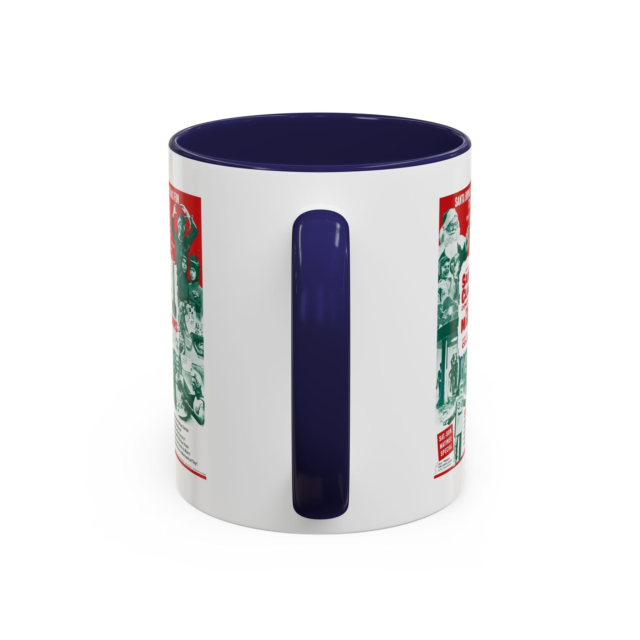 Cult Classic Movie Poster Art Accent Coffee Mug (11, 15oz) - Santa Claus Conquers The Martians 1964 - POPvault