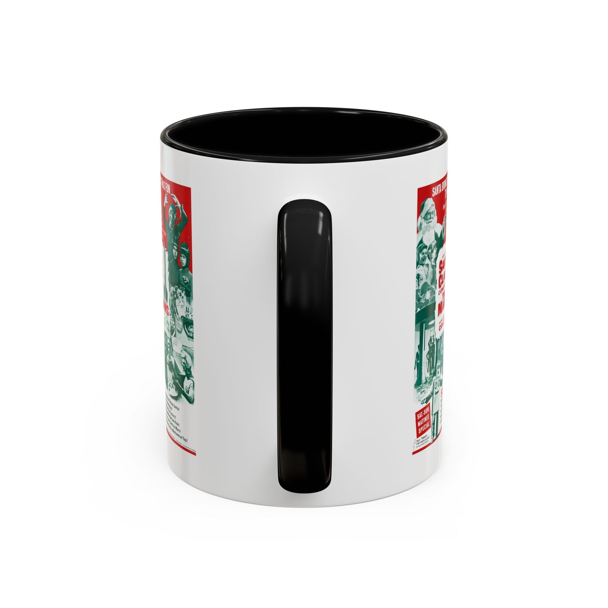 Cult Classic Movie Poster Art Accent Coffee Mug (11, 15oz) - Santa Claus Conquers The Martians 1964 - POPvault