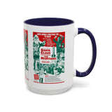Cult Classic Movie Poster Art Accent Coffee Mug (11, 15oz) - Santa Claus Conquers The Martians 1964 - POPvault