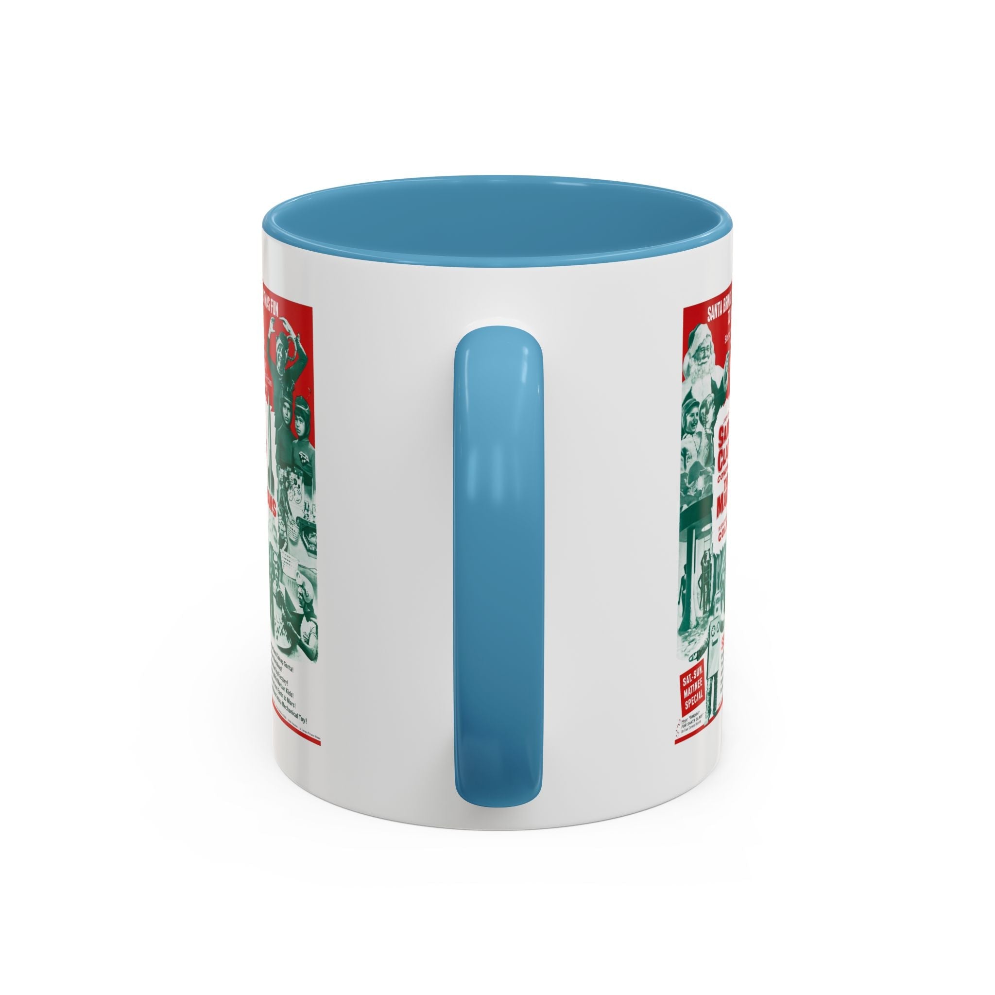 Cult Classic Movie Poster Art Accent Coffee Mug (11, 15oz) - Santa Claus Conquers The Martians 1964 - POPvault