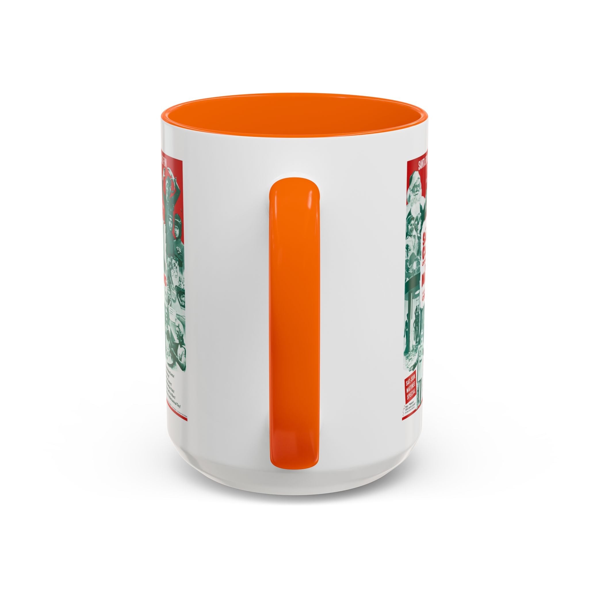 Cult Classic Movie Poster Art Accent Coffee Mug (11, 15oz) - Santa Claus Conquers The Martians 1964 - POPvault