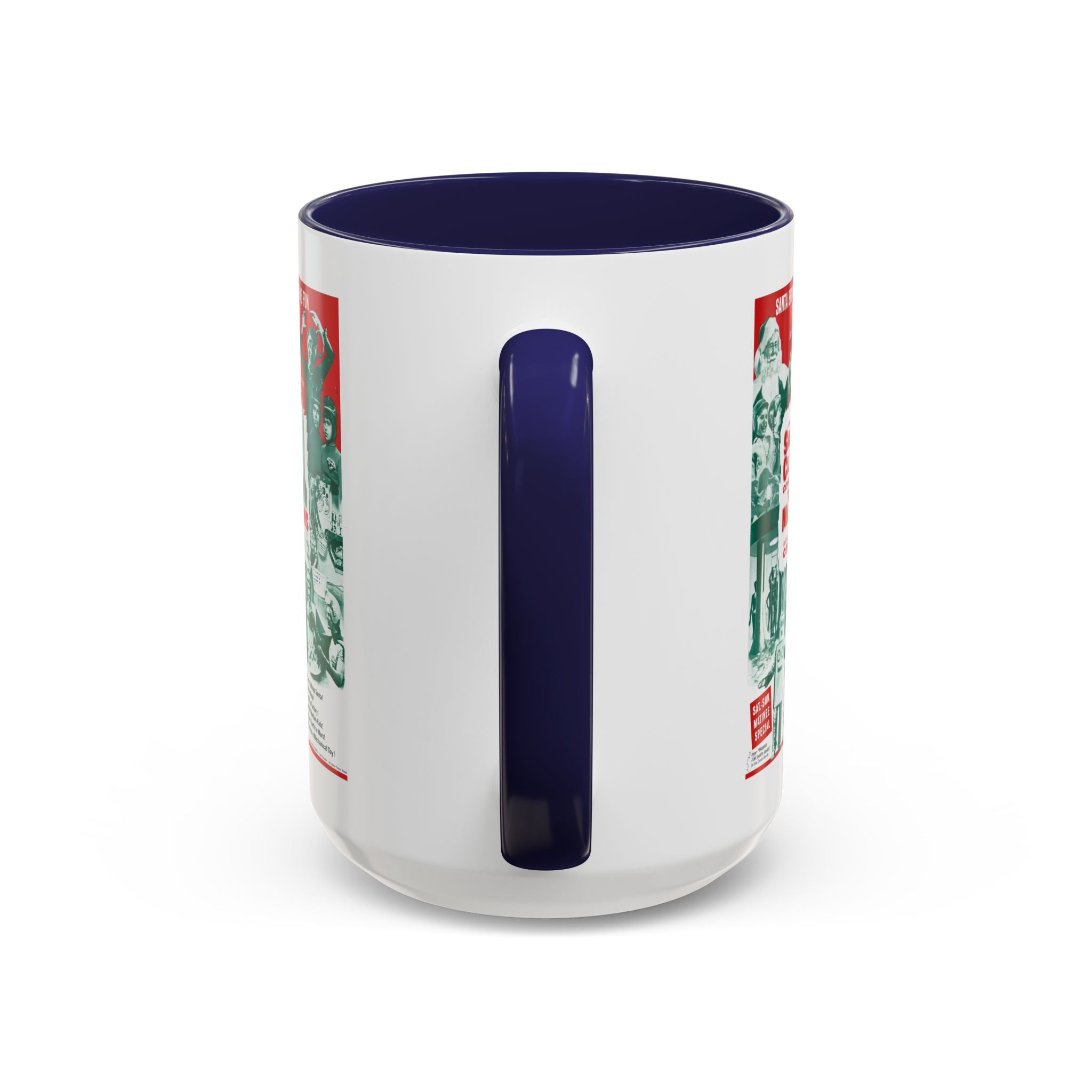 Cult Classic Movie Poster Art Accent Coffee Mug (11, 15oz) - Santa Claus Conquers The Martians 1964 - POPvault