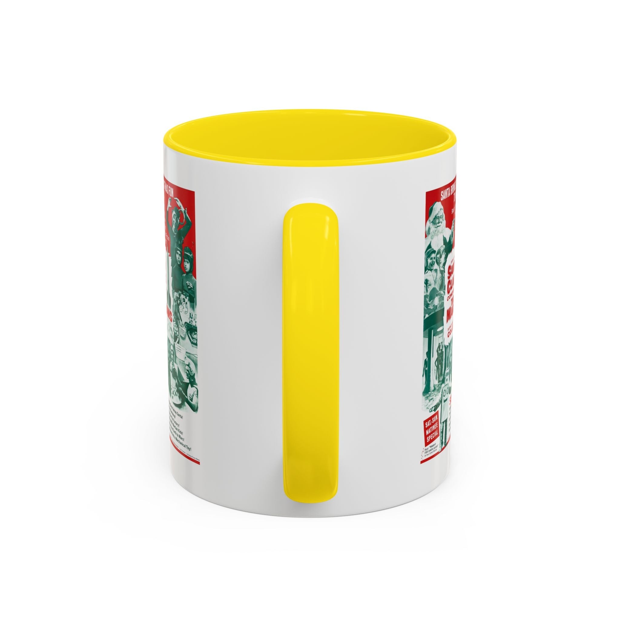 Cult Classic Movie Poster Art Accent Coffee Mug (11, 15oz) - Santa Claus Conquers The Martians 1964 - POPvault