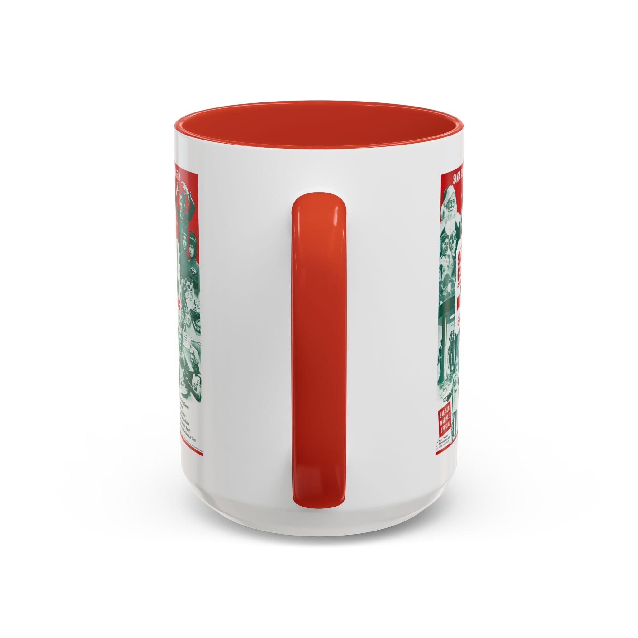 Cult Classic Movie Poster Art Accent Coffee Mug (11, 15oz) - Santa Claus Conquers The Martians 1964 - POPvault