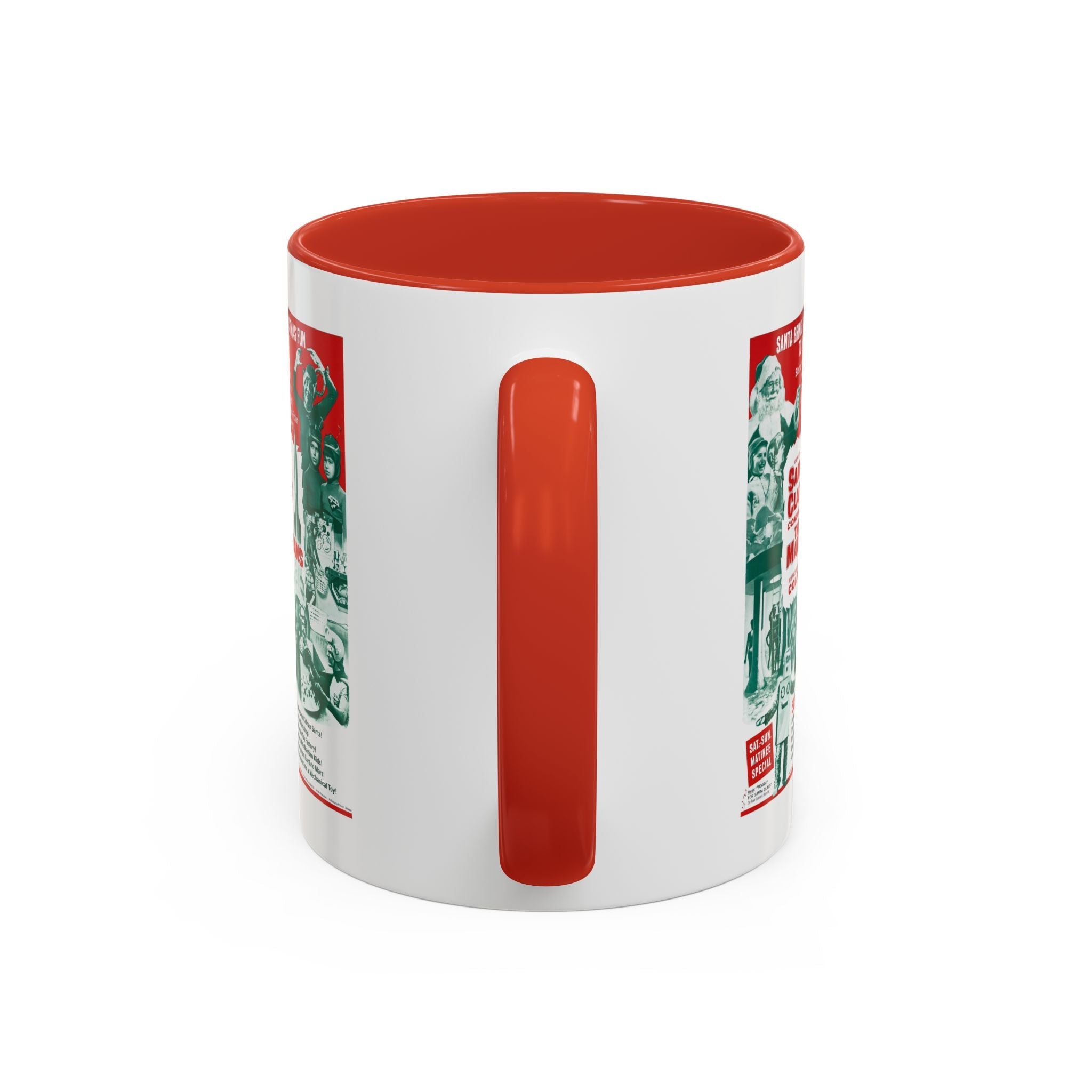 Cult Classic Movie Poster Art Accent Coffee Mug (11, 15oz) - Santa Claus Conquers The Martians 1964 - POPvault