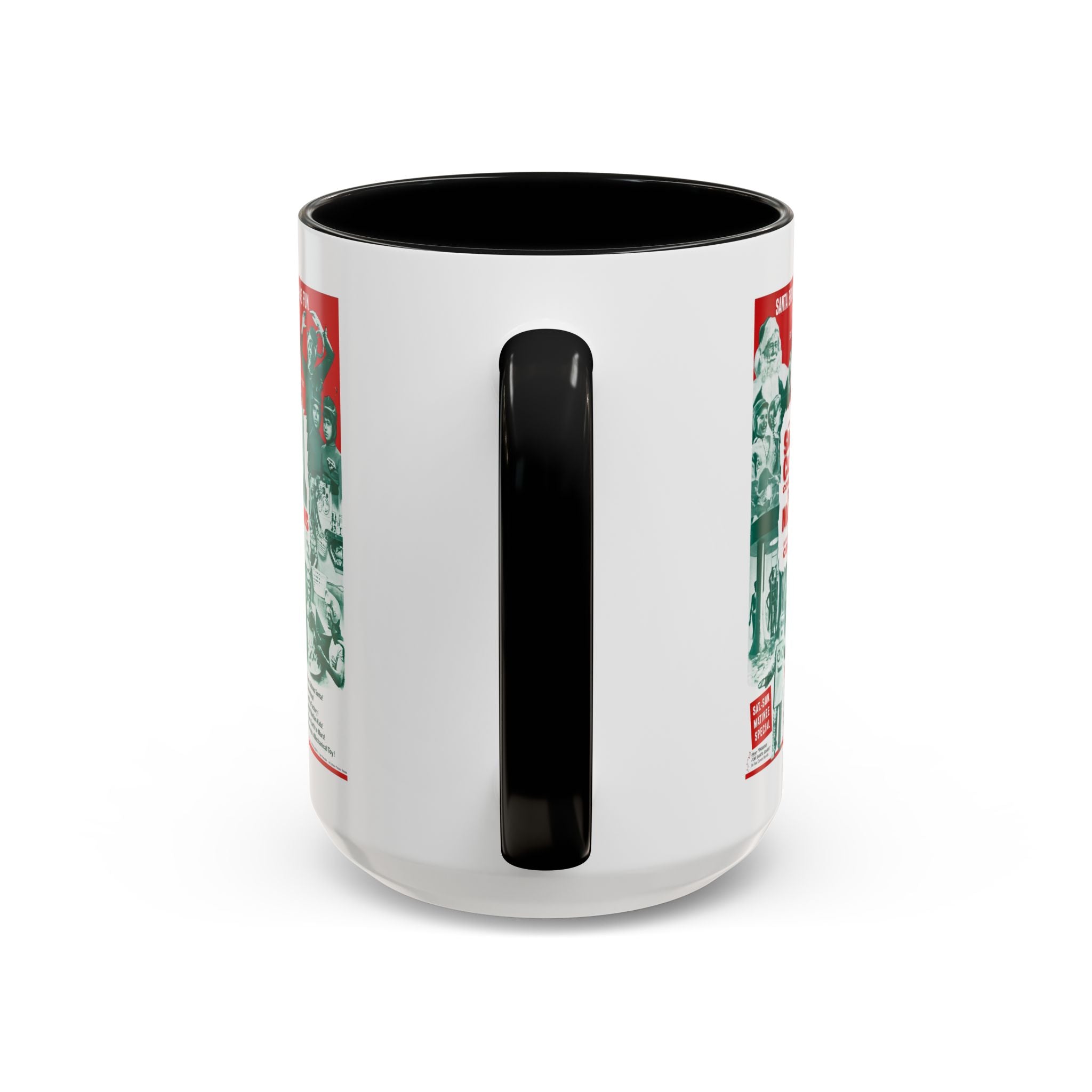 Cult Classic Movie Poster Art Accent Coffee Mug (11, 15oz) - Santa Claus Conquers The Martians 1964 - POPvault